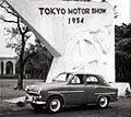 昭和29年（1954年）の全日本自動車ショウ時のトヨペット・スーパーRHK型