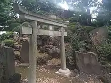 豊島長崎の富士塚(東京都豊島区・富士浅間神社境内)
