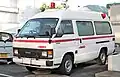 トヨタ・救急車後期型4WDこちらはロングハイルーフと同じ車体