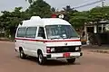 トヨタ救急車(2B)(1980年代）引退後海外に渡った車両
