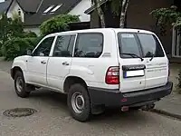 トヨタ・ランドクルーザー100系上下開きもあり1990年 - 1998年