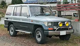 70プラド セミロング4ドア日本国内向けLJ78G