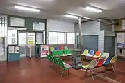 改札口・待合室(2021年9月)
