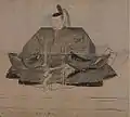 豊臣秀吉像画稿　伝狩野光信筆