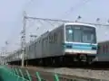 深川工場に入場中の第15編成（2006年8月6日 深川車両基地付近の公道より）