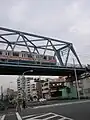 江戸川区側端部