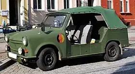 トラバント 601軍用バージョン