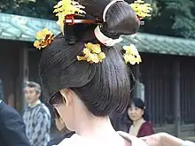 花嫁の文金高島田（2003年・明治神宮）