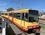 オルブ-シャヴォルネ線へ譲渡された車両（2022年撮影）