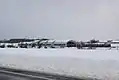 事故列車全景。