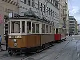 1920年代から第二次世界大戦後まで長期にわたって導入された2軸車(2006年撮影)