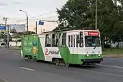 サンクトペテルブルク市電の訓練車に改造された車両