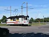 T-4（レール削正車）（旧：市電工場製造車）