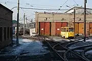 ビイスク市電の車庫