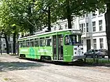 PCCカー（スターバックス広告塗装）（2012年撮影）