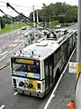 トロリーバスの後方部（2006年撮影）