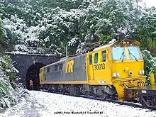 「バンブル・ビー」塗装のEFクラス機関車、2006年