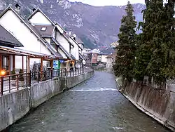 ラシュヴァ川(Lašva)の流れ