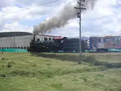 ボゴタからシパキラまでを行く列車(2005年)