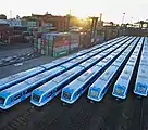 "Toshiba"置き換え用に導入された中国南車製の電車"Chino"/"CSR-Mitsubishi"
