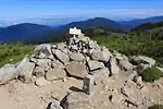 太郎山頂上の三角点