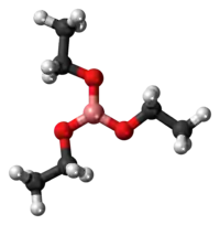 Triethyl borate molecule{{{画像alt1}}}