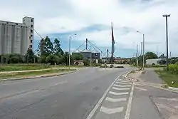 市内の国道3号線
