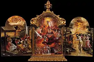 《モデナの三連祭壇画》1567-1568年エステンセ美術館(英語版)所蔵 (モデナ)