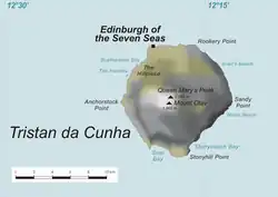 Location of エディンバラ・オブ・ザ・セブン・シーズ