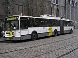 ドゥ・レイン塗装のトロリーバス（2005年撮影）