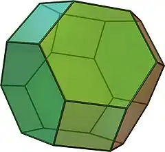 切頂八面体t{3, 4}(切頂する)