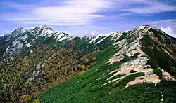 燕岳と燕山荘