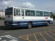 貸切車標準色八戸200か515三菱ふそう・エアロミディMK観光型P-MK595J