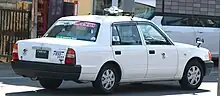 旧つばめタクシーの車両(2010年当時)