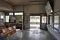 旧駅舎内観（2020年6月）