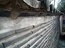 待乳山聖天に遺る江戸時代の築地塀