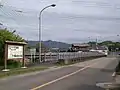 塚原橋（手前）と新塚原橋（奥）