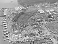 建設中の築地市場