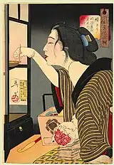 27. 暗（くら）さう明治年間妻君の風俗