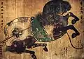 繋馬図（絵馬）（清水寺）