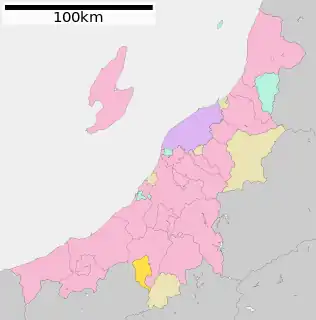 津南町位置図