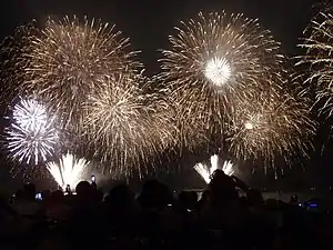 2011年（第62回とうろう流しと大花火大会）