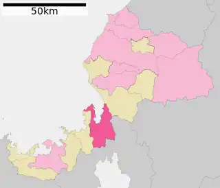 敦賀市位置図