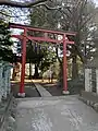 北参道鳥居(2019年(令和元年)12月に設置。2020年1月撮影)