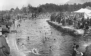 往年の鶴見園(1930年代)