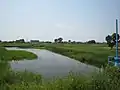 谷田川への合流地点 板倉町岩田 2008.5.17