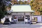 津島神社拝殿（桝塚西町、2019年（平成31年）2月）