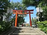 鳥居前