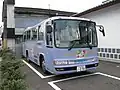 柵原星のふる里バスの車両 ※現在は使用されていない