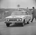1963年チューリップラリーでのフォード・ファルコンスプリント (ラリー仕様)